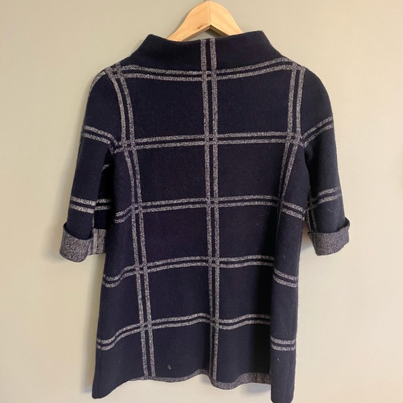 Anthropologie Moth windowpane sweater - Picture 3 of 4